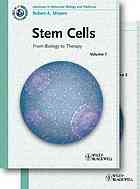 Stem Cells From Biology To Therapy Meyers Robert Allen