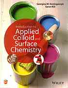 Introduction To Applied Colloid And Surface Chemistry Kiil Sren Kontogeorgis