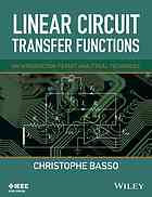 Linear Circuit Transfer Functions An Introduction To Fast Analytical Techniques Basso