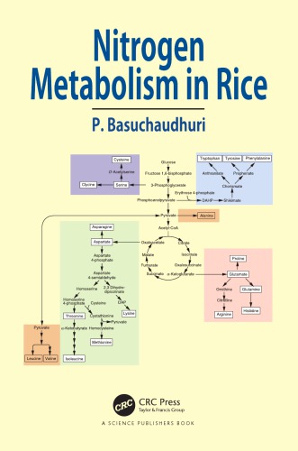 Nitrogen Metabolism In Rice Basuchaudhuri P