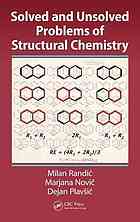 Solved And Unsolved Problems Of Structural Chemistry Novic Marjana Plavsic