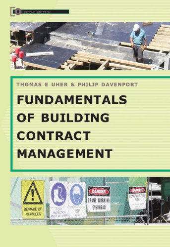 Fundamentals Of Building Contract Management 2nd Ed Davenport