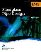 Fiberglass Pipe Design Third Edition Sharff Phillip Turkopp