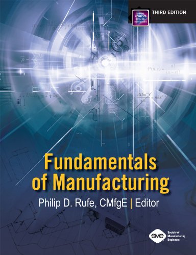 Fundamentals Of Manufacturing 3rd Edition 3rd Ed Philip D Rufe Editor