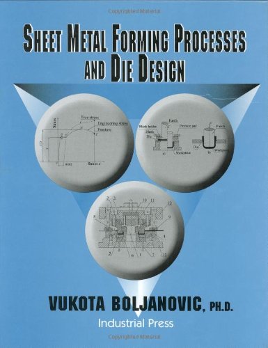 Sheet Metal Forming Processes And Die Design Boljanovic Vukota