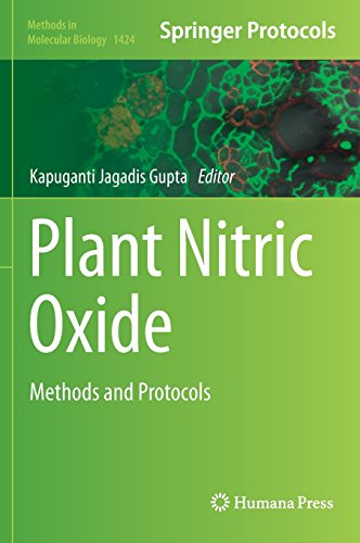 Plant Nitric Oxide Methods And Protocols Kapuganti Jagadis Gupta