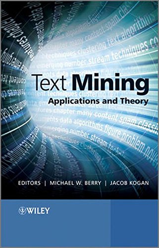Text Mining Applications And Theory 1st Edition Kogan Jacob Berry