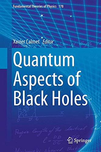 Quantum Aspects Of Black Holes 2015th Edition Calmet Xavier Eds