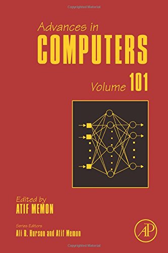 Advances In Computers Volume 101 First Edition Memon Atif