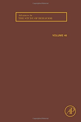 Advances In The Study Of Behavior Volume 46 1st Edition Marc Naguib