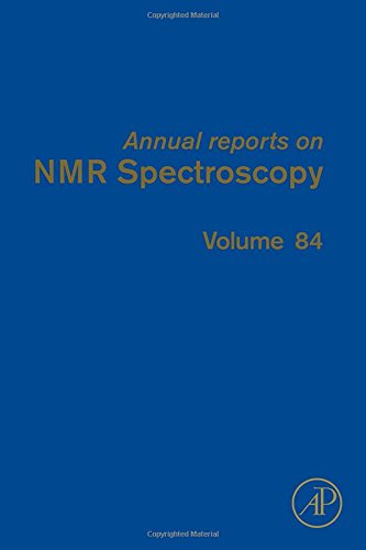 Annual Reports On Nmr Spectroscopy Volume 84 1st Edition Graham A Webb