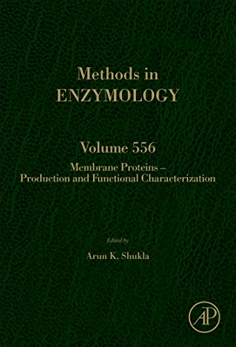 Membrane Proteins Production And Functional Characterization Volume 556 First Edition Shukla