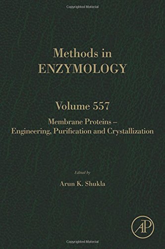 Membrane Proteins Volume 557 Engineering Purification And Crystallization 1st Edition Shukla