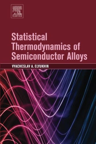 Statistical Thermodynamics Of Semiconductor Alloys 1st Edition Elyukhin