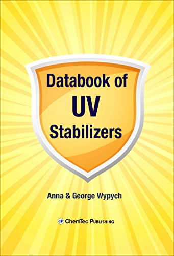 Databook Of Uv Stabilizers First Edition Wypych Anna Wypych