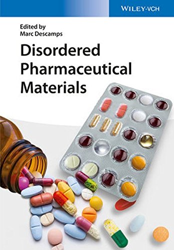 Disordered Pharmaceutical Materials 1st Edition Descamps Marc