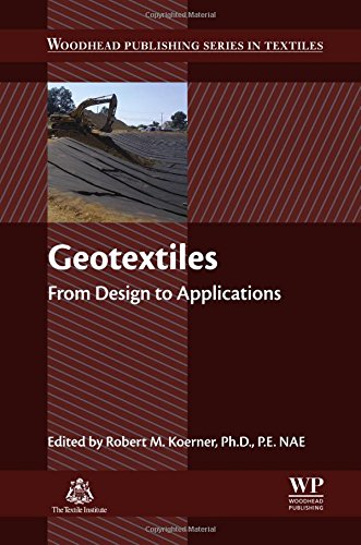 Geotextiles From Design To Applications 1st Edition Robert Koerner