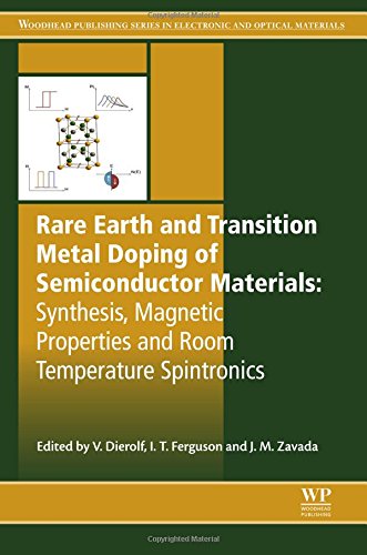 Rare Earth And Transition Metal Doping Of Semiconductor Materials Synthesis Magnetic Properties And Room Temperature Spintronics 1st Edition Volkmar Dierolf