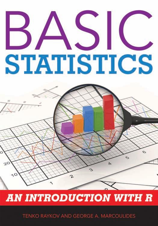 Basic Statistics An Introduction With R Tenko Raykov George A Marcoulides
