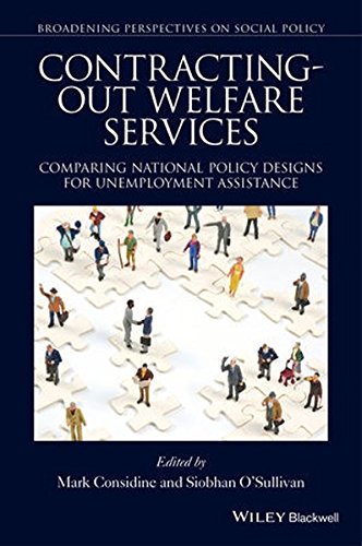 Contractingout Welfare Services Comparing National Policy Designs For Unemployment Assistance 1st Edition Siobhan Osullivan