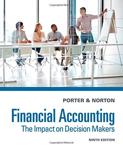 Financial Accounting The Impact On Decision Makers 9th Edition Gary A Porter