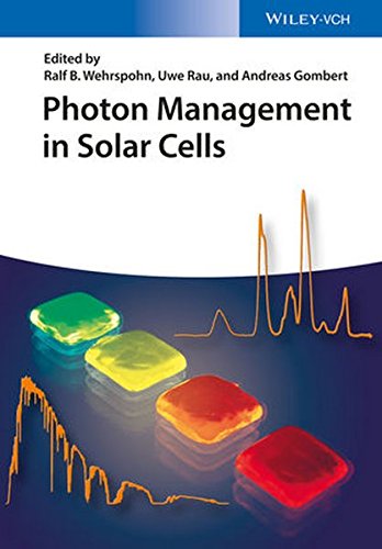 Photon Management In Solar Cells 1st Edition Ralf B Wehrspohn