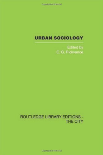 Urban Sociology Critical Essays New Ed Cg Pickvance