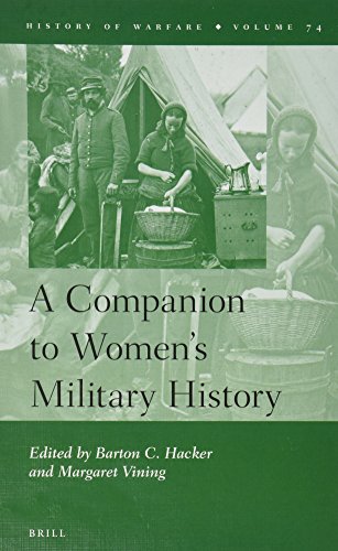 A Companion To Womens Military History Barton C Hacker Margaret Vining