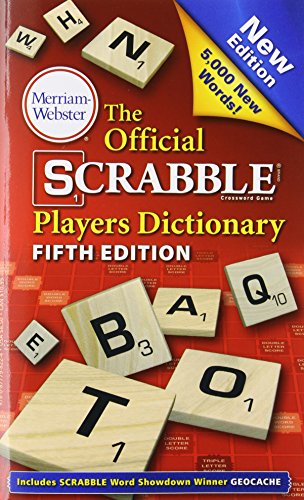 The Official Scrabble Players Dictionary Fifth Edition 5 New Merriamwebster