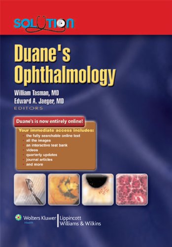 Duanes Ophthalmology Solution Online Access Code William Tasman Md