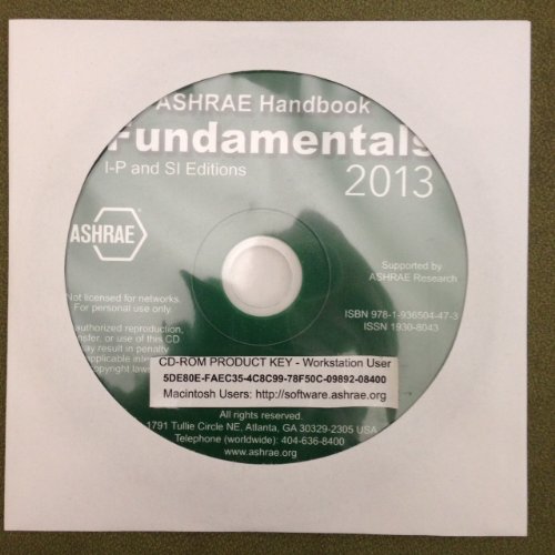 2013 Ashrae Handbook Fundamentals Si Edition Si Edition Ashrae