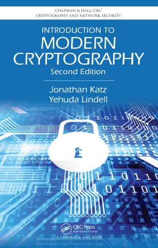 Introduction To Modern Cryptography 2nd Edition Jonathan Katz