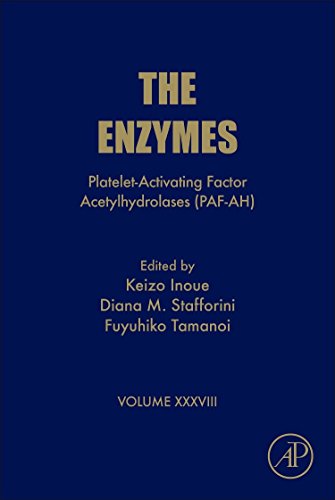 Plateletactivating Factor Acetylhydrolases Pafah 1st Edition Fuyuhiko Tamanoi