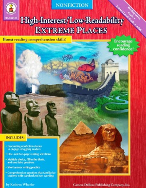 Extreme Places Highinterestlowreadability Nonfiction Kathryn Wheeler