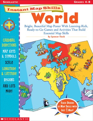 Instant Map Skills World Grades 48 Spencer Finch