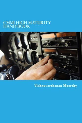 Cmmi High Maturity Hand Book 1st Edition Vishnu Varthanan Moorthy