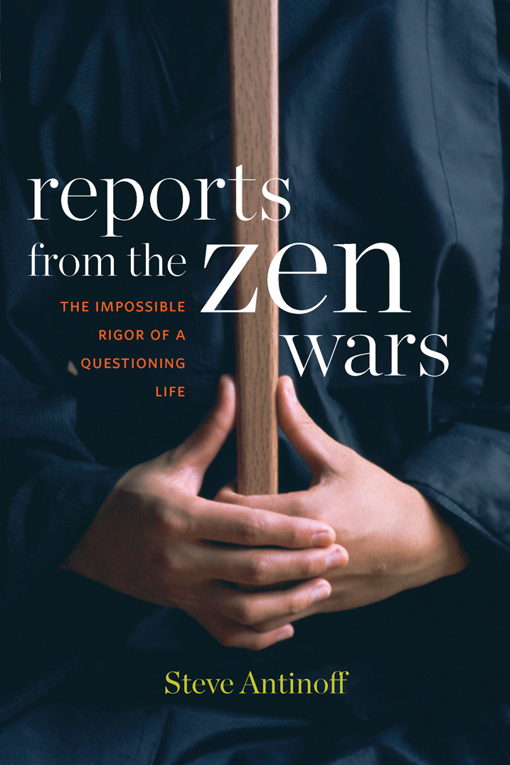 Reports From The Zen Wars The Impossible Rigor Of A Questioning Life Steve Antinoff