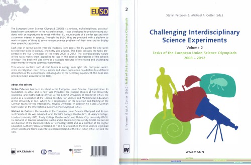 Challenging Interdisciplinary Science Experiements Volume 2 Tasks Of The European Union Science Opympiads 20082012pdf M A Cotter