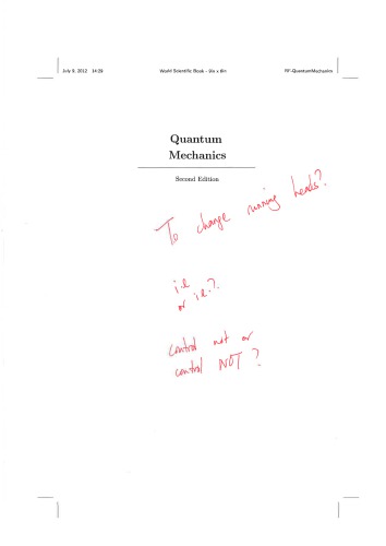 Quantum Mechanics Second Fayyazuddin Riazuddin