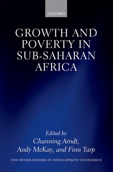 Growth And Poverty In Subsaharan Africa Channing Arndt Andy Mckay