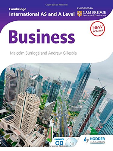 Cambridge International As And A Level Business Papcdr Malcolm Surridge