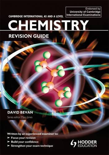 Cambridge International As And A Level Chemistry Revision Guide 1st Edition David Bevan