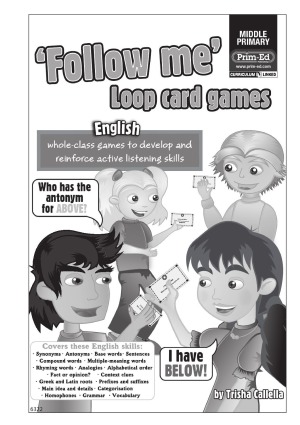 Follow Me English Loop Card Games Middle Classes Trisha Callella