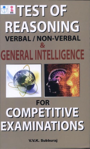 Test Of Reasoning Verbal Nonverbal General Intelligence Competitive Examinations Vvk Subburaj