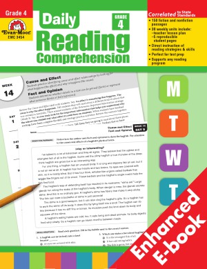 Daily Reading Comprehension Grade 4 Lisa Klobuchar Camille Liscinsky