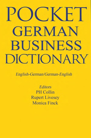 Pocket German Business Dictionary Peter Hodgson Collin