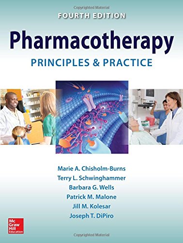 Pharmacotherapy Principles And Practice 4th Edition Marie Chisholmburns
