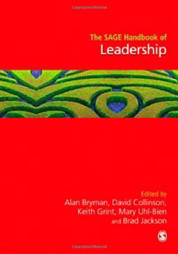 The Sage Handbook Of Leadership 1st Edition Alan Bryman David L Collinson