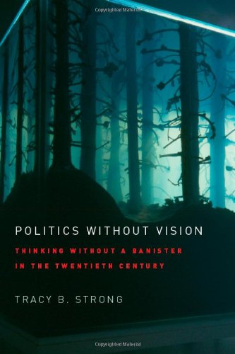Politics Without Vision Thinking Without A Banister In The Twentieth Century Tracy B Strong