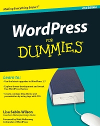 Wordpress For Dummies 2nd Edition Lisa Sabinwilson